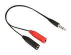   ADAPTADOR VINCHA GAMER PC-PS4 (2 HEMBRA A 1 MACHO) *